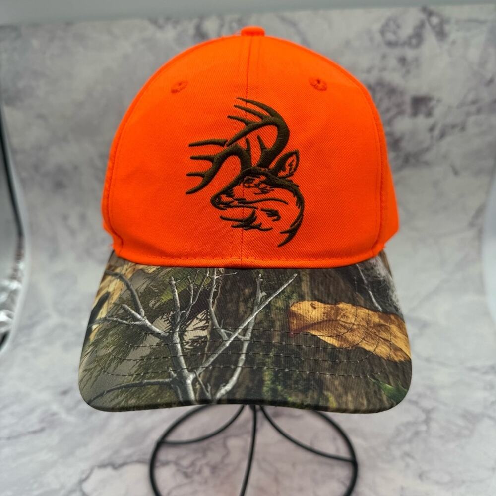Legendary Whitetails Orange Cap with Deer Design. In excellent condition!